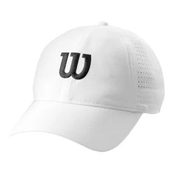 Wilson Ultralight Cap - White, Black