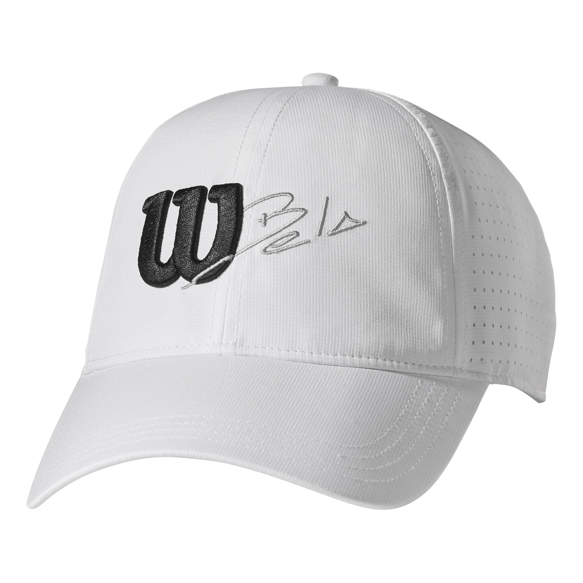Wilson Bela Ultralight Cap Boys - White, Black 1 Wilson Bela Ultralight Cap Boys - White, Black