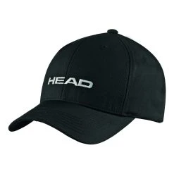 Head Promotion Cap - Black, White