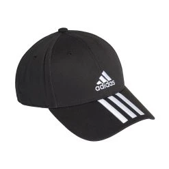 ADIDAS 3 Stripes Cap CT Cap - Black, White
