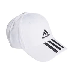 ADIDAS 3-Stripes Baseball Cap Kids - White, Black