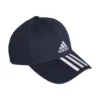 ADIDAS 3-Stripes Baseball Cap Kids - Dark Blue, White