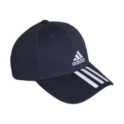 ADIDAS 3-Stripes Baseball Cap Kids - Dark Blue, White