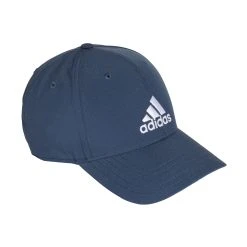 ADIDAS Embossed Baseball Cap - Dark Blue, White