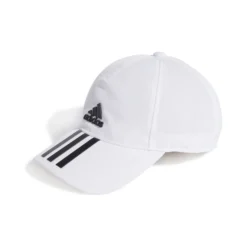 ADIDAS AEROREADY 3 Stripes Baseball Cap Boys - White, Black