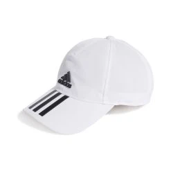 ADIDAS AEROREADY 3 Stripes Baseball Cap Men - White, Black