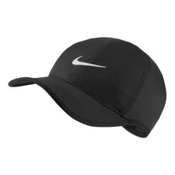 Nike Court Featherlight Cap - Black, White