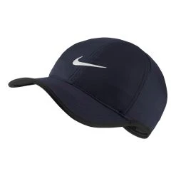 Nike Court Aerobill Featherlight Cap - Dark Blue, White