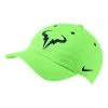 Nike Rafael Nadal Court AeroBill H86 Cap - Neon Green, Dark Blue