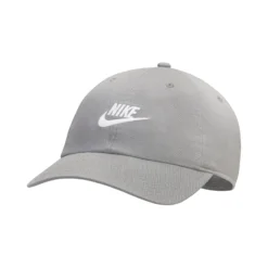 Nike Sportswear Heritage 86 Futura Washed Cap - Lightgrey, White